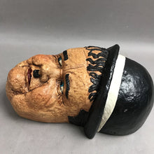 Load image into Gallery viewer, Oliver Hardy Chalkware Face/Head Wall Plaque (9x6.5x4.5)
