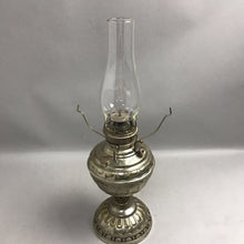 Load image into Gallery viewer, Antique The Express #2 Oil Lamp w/Painted Milk Glass Shade (20")
