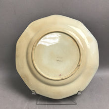 Load image into Gallery viewer, Stafforshire Gaudy Welsh Plate Flow Blue Plate (As-Is) (~8 3/8)
