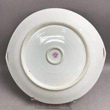 Load image into Gallery viewer, Nippon Morimura Hand-Painted Blue/Gold/Floral Cake/Serving Plate (11x10)

