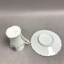 Load image into Gallery viewer, RS Prussia Floral Demitasse Cup &amp; Saucer (~3.25x4.5)
