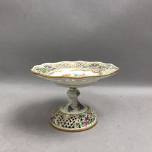 Load image into Gallery viewer, Schumann Porcelain Compote, Dresden Flowers (4x6x6)
