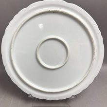 Load image into Gallery viewer, Antique Blue/White/Rose Porcelain Round Trivet (10")
