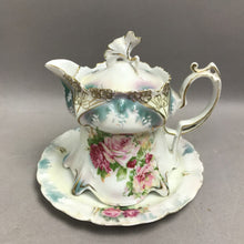 Load image into Gallery viewer, RS Prussia Porcelain Cream/Syrup Pitcher w/ Saucer (~5x6x4) (As-Is)
