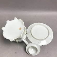 Load image into Gallery viewer, RS Prussia Porcelain Cream/Syrup Pitcher w/ Saucer (~5x6x4) (As-Is)
