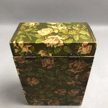 Load image into Gallery viewer, Antique Wood Letter Box (8x5.75x3.5)
