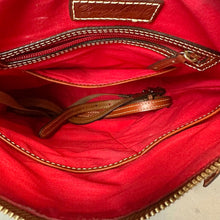 Load image into Gallery viewer, Dooney &amp; Bourke Turquoise Pebble Leather Crossbody Bag Purse w/ Dust Bag (11x12x4")
