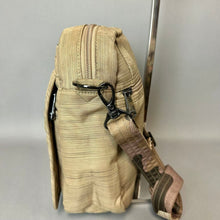 Load image into Gallery viewer, Lug Tan Quilted RFID Flapper Crossbody Bag Purse (9x8x3")
