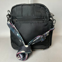 Load image into Gallery viewer, Lug Black Quilted RFID Flapper Crossbody Bag Purse (9x8x3")
