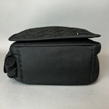 Load image into Gallery viewer, Lug Black Quilted RFID Flapper Crossbody Bag Purse (9x8x3")
