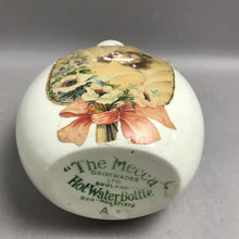 Load image into Gallery viewer, Grimwades 'The Mecca' Vintage Hot Water Bottle Collectible With Stopper (10")

