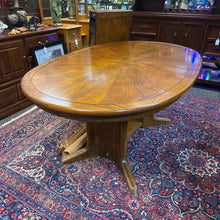 Load image into Gallery viewer, Oak Table w/2 18" Leaves AS IS (30x66x42)
