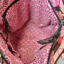 Load image into Gallery viewer, Vera Bradley Brown Multicolor Mod Floral Quilted Shoulder Bag Purse (11x14x5")
