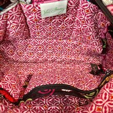 Load image into Gallery viewer, Vera Bradley Brown Multicolor Mod Floral Mini Duffel Shoulder Purse (8x12x4")
