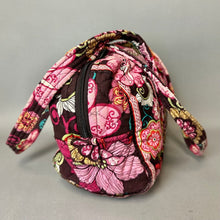 Load image into Gallery viewer, Vera Bradley Brown Multicolor Mod Floral Mini Duffel Shoulder Purse (8x12x4")

