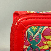 Load image into Gallery viewer, Vera Bradley Red Multicolor Print Ultimate Wristlet Wallet Clutch Purse (5x8")
