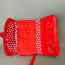 Load image into Gallery viewer, Vera Bradley Red Multicolor Print Ultimate Wristlet Wallet Clutch Purse (5x8")
