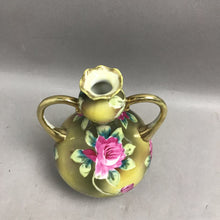 Load image into Gallery viewer, Vintage Hand Painted Nippon Double Handled Vase (8")
