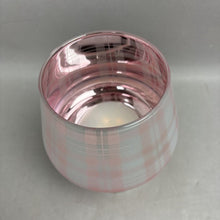 Load image into Gallery viewer, Pink Battery-Powered Satin Glass Accent Lamp (7.25")
