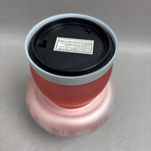 Load image into Gallery viewer, Pink Battery-Powered Satin Glass Accent Lamp (7.25")
