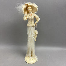 Load image into Gallery viewer, Vintage Victorian Tassel Doll on Stand (10")
