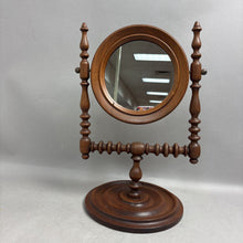 Load image into Gallery viewer, Wood Swivel Vanity Mirror (15x10)

