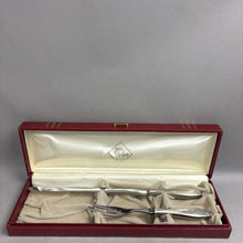 Load image into Gallery viewer, Hoffritz Stainless Steel Knife &amp; Fork Carving Set (16.5"; 11")
