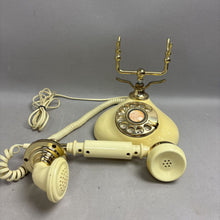 Load image into Gallery viewer, 1960's Almond French Style Rotary Phone (7")
