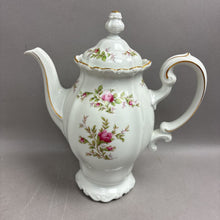 Load image into Gallery viewer, Johann Haviland Moss Rose Coffee Pot (11")
