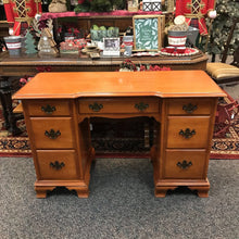 Load image into Gallery viewer, Mengel Oak Desk (31x49x19)
