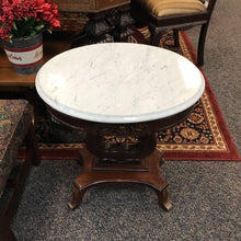 Load image into Gallery viewer, Marble Top End Table (24x22x18)
