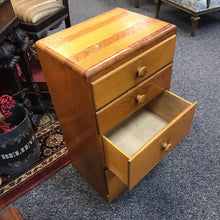 Load image into Gallery viewer, Pine Nightstand / Cabinet 4 Drawer (29x16x11)
