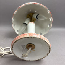 Load image into Gallery viewer, Vintage Antonio Zen AZ Nove Italy Hand Painted Porcelain Bedside Lamp (11")
