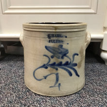 Load image into Gallery viewer, S. Hart Fulton Salt Glazed Stoneware Crock (11x11)
