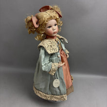 Load image into Gallery viewer, Delton Fine Collectibles Victorian-Style Porcelain Doll - Heather (19")
