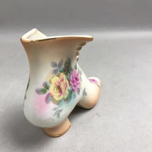 Load image into Gallery viewer, R.S Prussia Vintage Hand Painted Porcelain Ladies Shoe (6x4)
