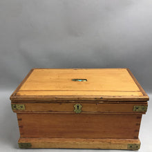 Load image into Gallery viewer, Antique Wooden Builder's Tool Chest (16x8x9)
