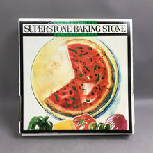 Load image into Gallery viewer, Vintage Superstone Stoneware Baking Brick Pizza Stone w/Rack (15")
