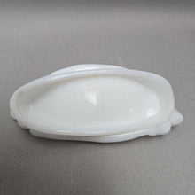 Load image into Gallery viewer, Milk Glass Open Hand Trinket Dish (1.5x5x2)

