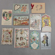 Load image into Gallery viewer, Group of 10 Antique Postcards
