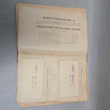 Load image into Gallery viewer, Antique Crown Card Co Agent's Sample Book w/ Cards ( ~7x4.5)
