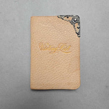 Load image into Gallery viewer, Victorian Theater Souvenir Visiting List Pocketbook, A Milk White Flag (3.75x2.5)
