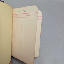 Load image into Gallery viewer, Victorian Theater Souvenir Visiting List Pocketbook, A Milk White Flag (3.75x2.5)
