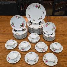 Load image into Gallery viewer, Find China of Japan Moss Rose Dinnerware Set (55pcs)
