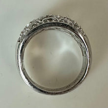 Load image into Gallery viewer, Tacori IV Epiphany Bloom Sterling Diamonique CZ Ring sz 8
