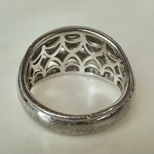 Load image into Gallery viewer, Tacori IV Epiphany Bloom Sterling Diamonique CZ Ring sz 8
