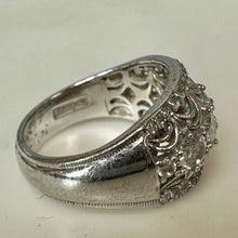 Load image into Gallery viewer, Tacori IV Epiphany Bloom Sterling Diamonique CZ Ring sz 8
