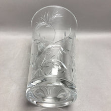 Load image into Gallery viewer, J.G. Durand Cristal d'Arques 24% Lead Crystal Vase Botanical Cut Glass (10")
