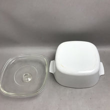Load image into Gallery viewer, Corning Ware Square 3 Liter Just White Casserole A-3-B 3 Quart w/Lid
