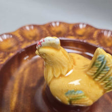Load image into Gallery viewer, California Pottery Raised Chicken Deviled Egg Plate #E400 (12") (As-Is)
